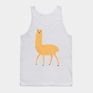 Yellow Alpaca Tank Top